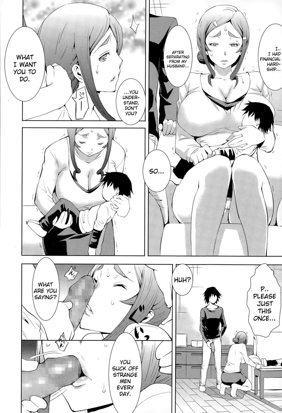The Secret of a Quiet Housewife 1 Naughty Hentai Manga Woman image
