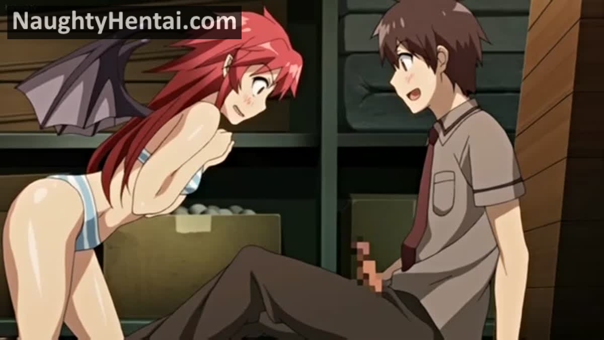 Redhead Schoolgirl Anime Porn - Itadaki Seieki | Naughty Hentai Sex Fantasy Vampire Girl