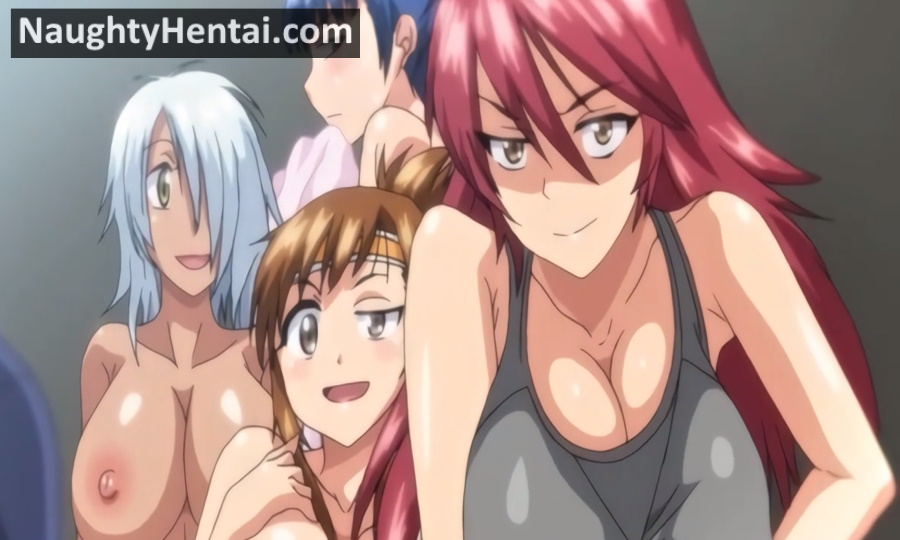Anime Hentai Group Sex - Joshi Luck Part 1 | Naughty Groupsex Hentai Porn