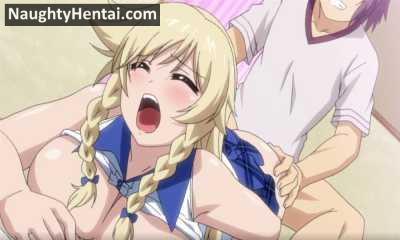 Anime Blonde Having Sex - Fechikano | Naughy Big Tits Blonde Girl Hentai Porn
