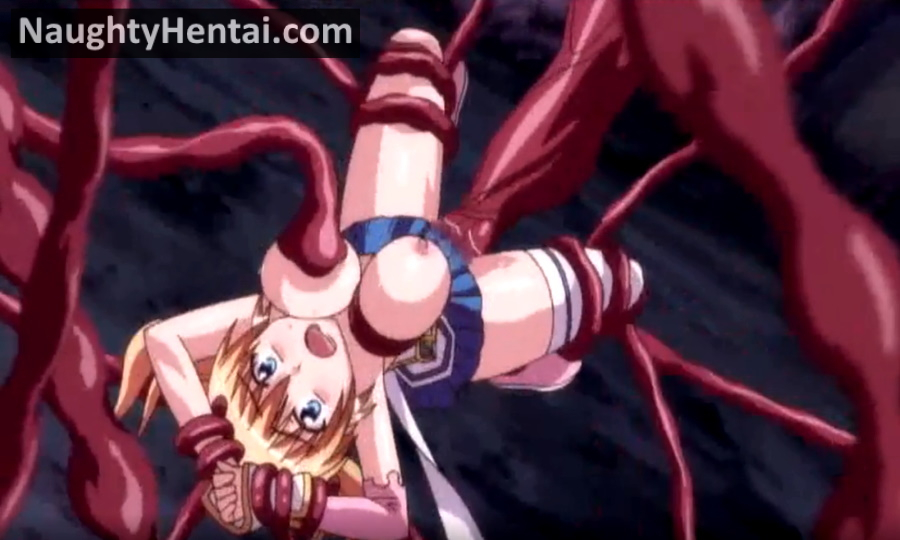 Cartoon Tentacle Attack - Magical Girl Erena Part 3 | Hentai Video Naughty Tentacle
