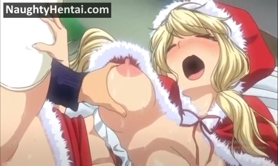 Cartoon Santa Fucking - Eromame Trailer 1 | Naughty Santa Girl Creampied In Hentai Porn