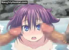 Purple Hair Hentai Bathroom Sex - Ichigo Chocola Flavor Part 1 | Naughty Hentai Group Sex Movie