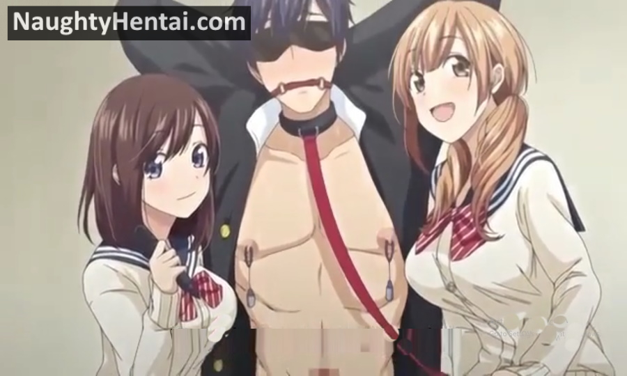 Anime Hentai Sex Bondage - Kiss Hug Trailer 2 | Naughty Hentai Porn Bondage Threesome Sex